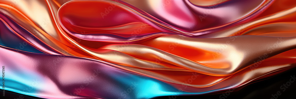 rich colorful fabric, showcasing intricate patterns and textures in a burst of hues rich colorful fabric, showcasing intricate patterns and textures in a burst of hues
