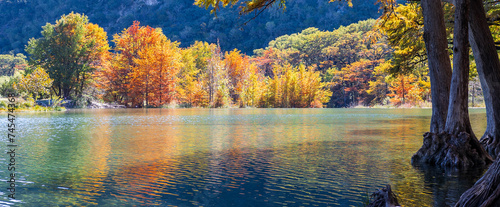 Autumn at Garner State Park.