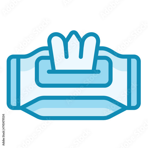 Wet Wipes Icon
