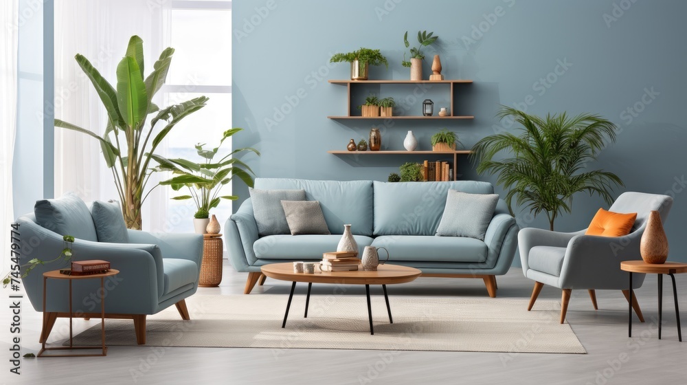 Modern living room Modern living room