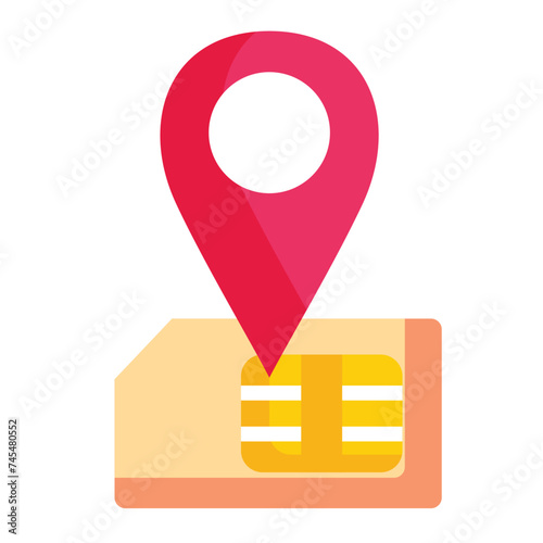 Local Sim Card Icon