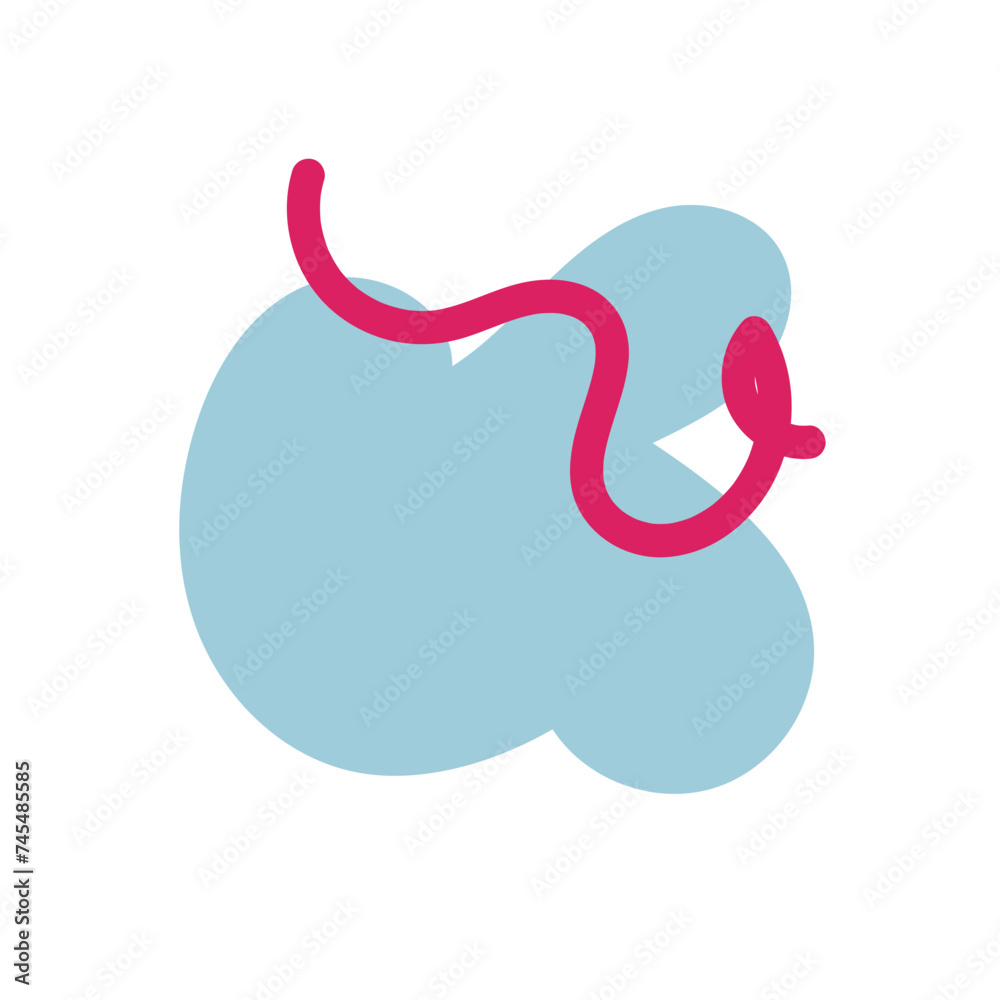 Obraz premium Abstract shapes vector decor