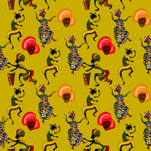 Bunte Musterdesigns für Kleidungen, Tuchformen und diverse andere Dekorationen