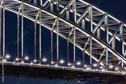 シドニーの夜景橋