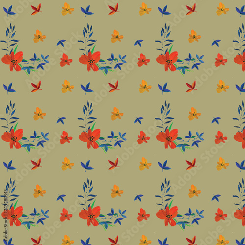 Bunte Musterdesigns für Kleidungen, Tuchformen und diverse andere Dekorationen