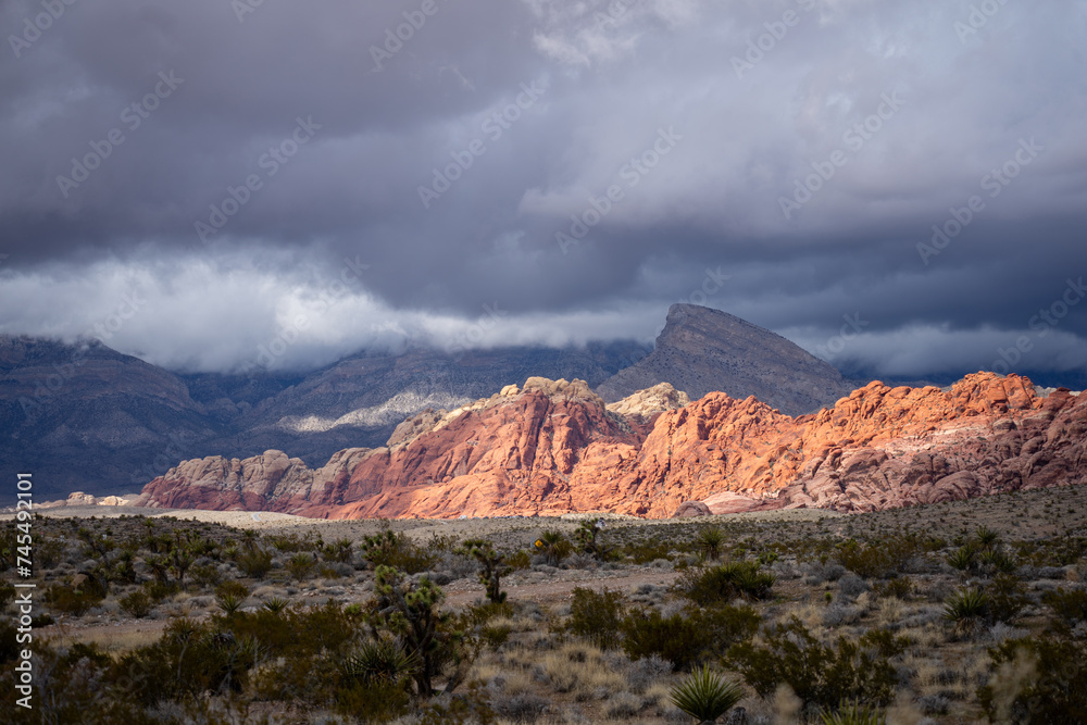 sunrise over the mountain
