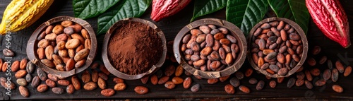 Luxury chocolate tasting event with a guide to rare cacao