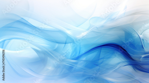 modern blue and white abstract smoke background can be used as texture, background or wallpaper