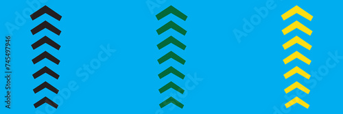 Arrow icon. Set black arrows symbols. Blend effect. Vector isolated on white background, Arrow vector