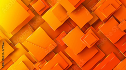 抽象的な3Dのキューブアートの背景画像。 Abstract 3D cube art background image. [Generative AI]