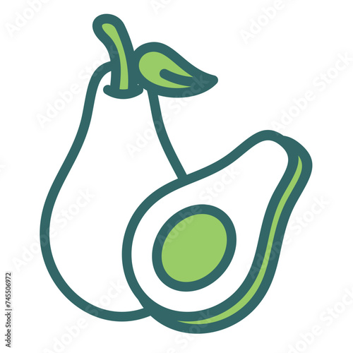 Avocado Icon