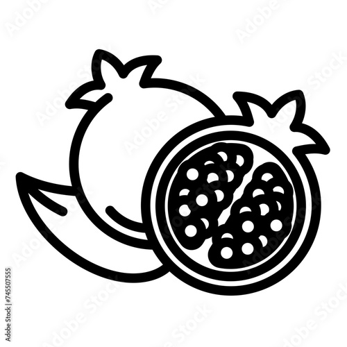 Pomegranate Icon