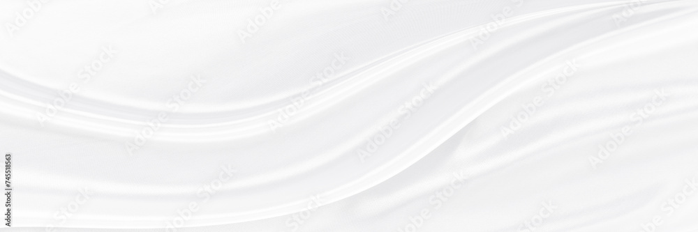 White gray satin texture that is white silver fabric silk panorama background with beautiful soft blur pattern natural. White gray satin texture that is white silver fabric silk panorama background with beautiful soft blur pattern natural.