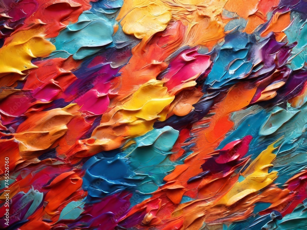 abstract colorful texture paint background