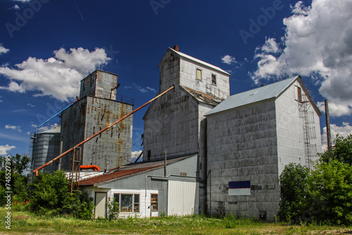 abandoned grain elevator