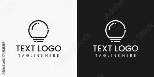 lamp logo present illuminating the spark of a world-changing idea