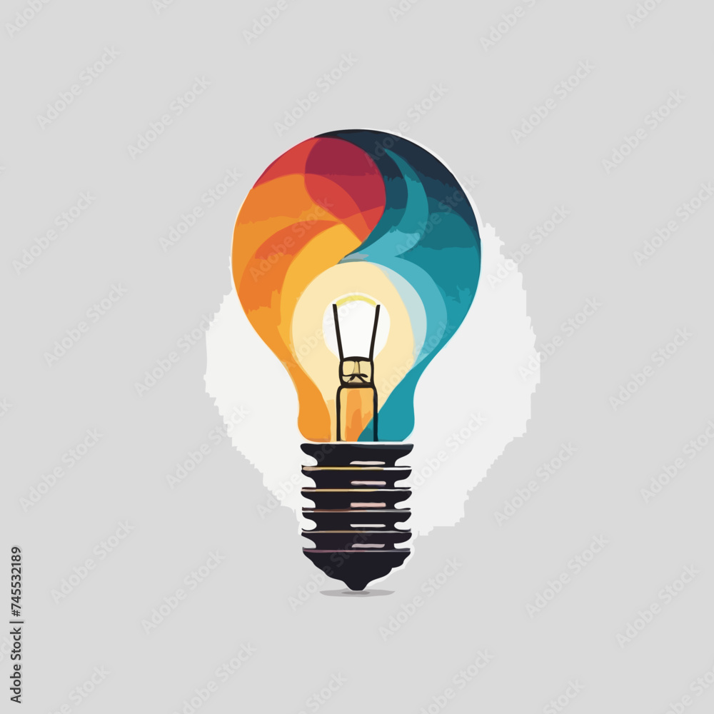 light bulb icon on white
light bulb icon on white