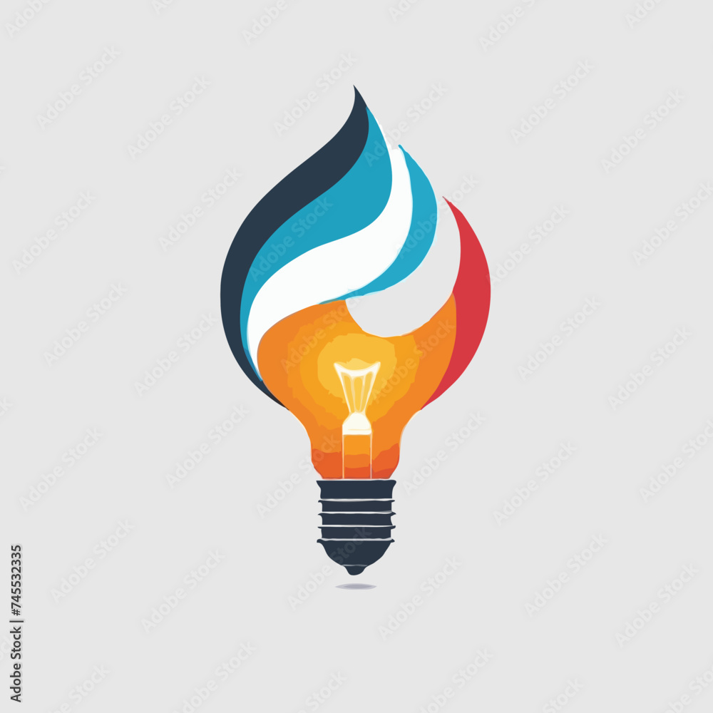 light bulb icon on white
light bulb icon on white