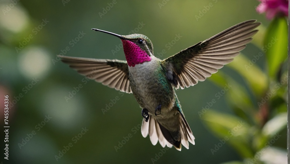 Fototapeta premium hummingbird in flight