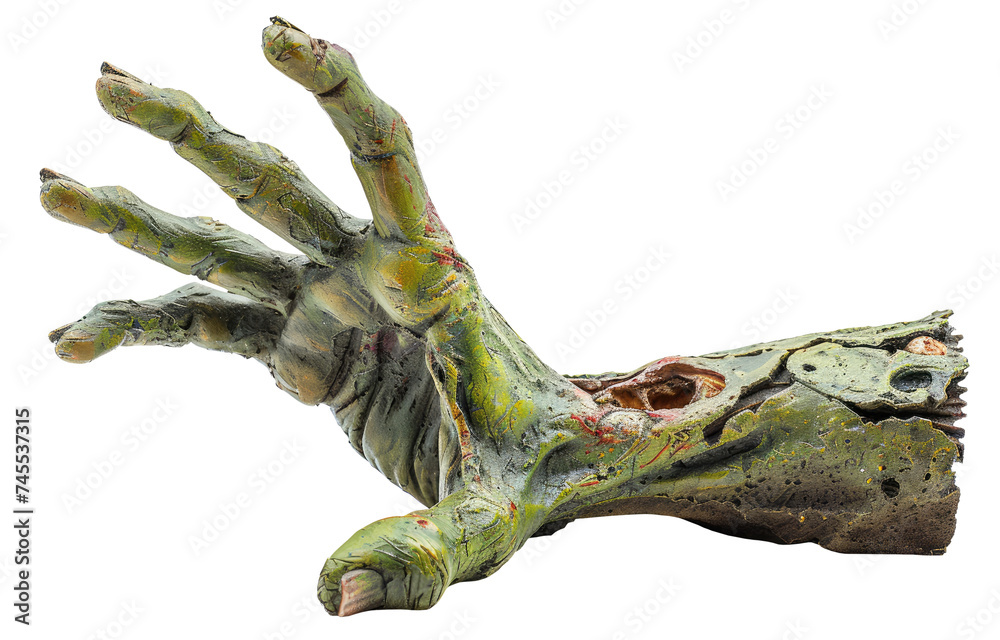 Zombie hand isolated on transparent background Zombie hand isolated on transparent background