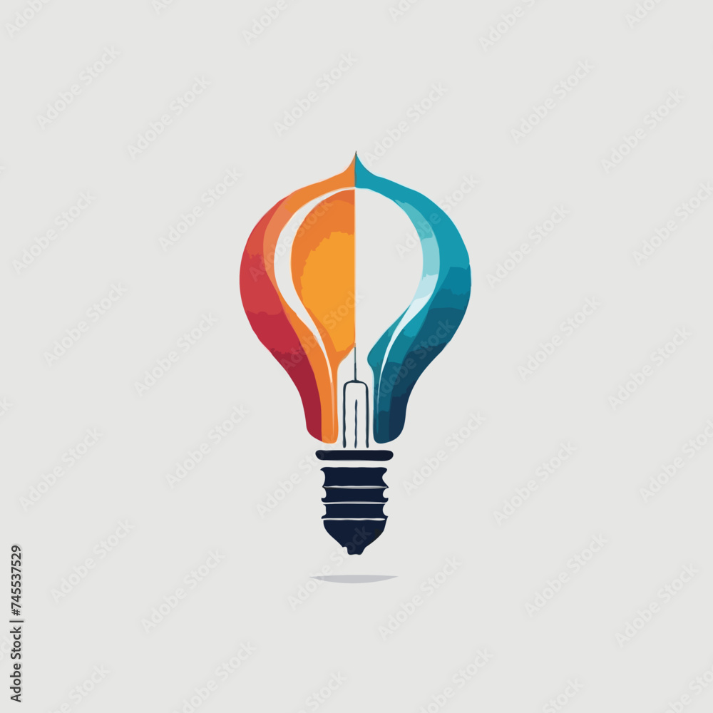 light bulb icon on white
light bulb icon on white