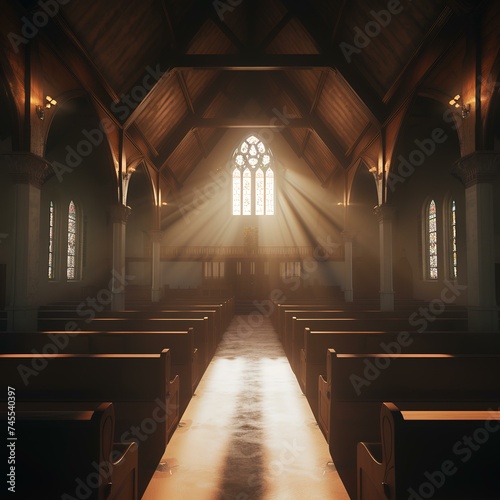 interior of the church