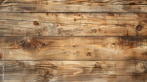 Tidy arrangement of wooden planks