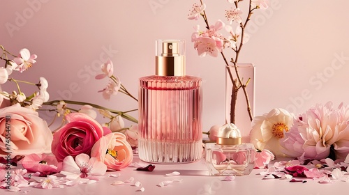 esigner fragrance collection showcasing luxury an style in scents photo