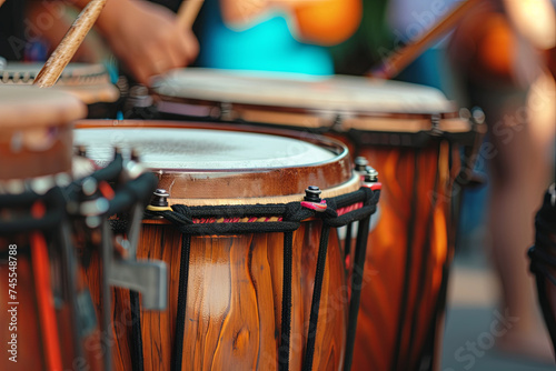 The Rhythmic Beat of a Drum Kit: A Percussion Instrument Ensemble