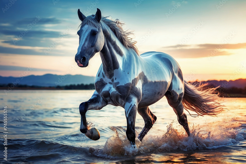 Horse graceful posture Horse graceful posture
