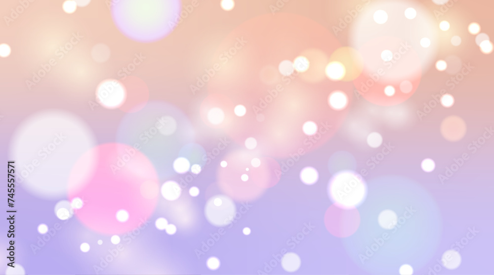 abstract light background bokeh