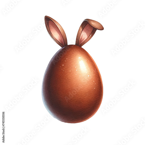 Decorative Easter Eggs with Bunny Ears
