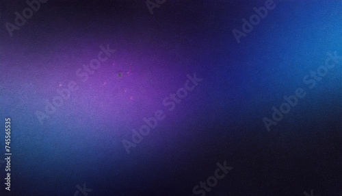 Luminous Depths: Grainy Gradient Background in Dark Blue Purple