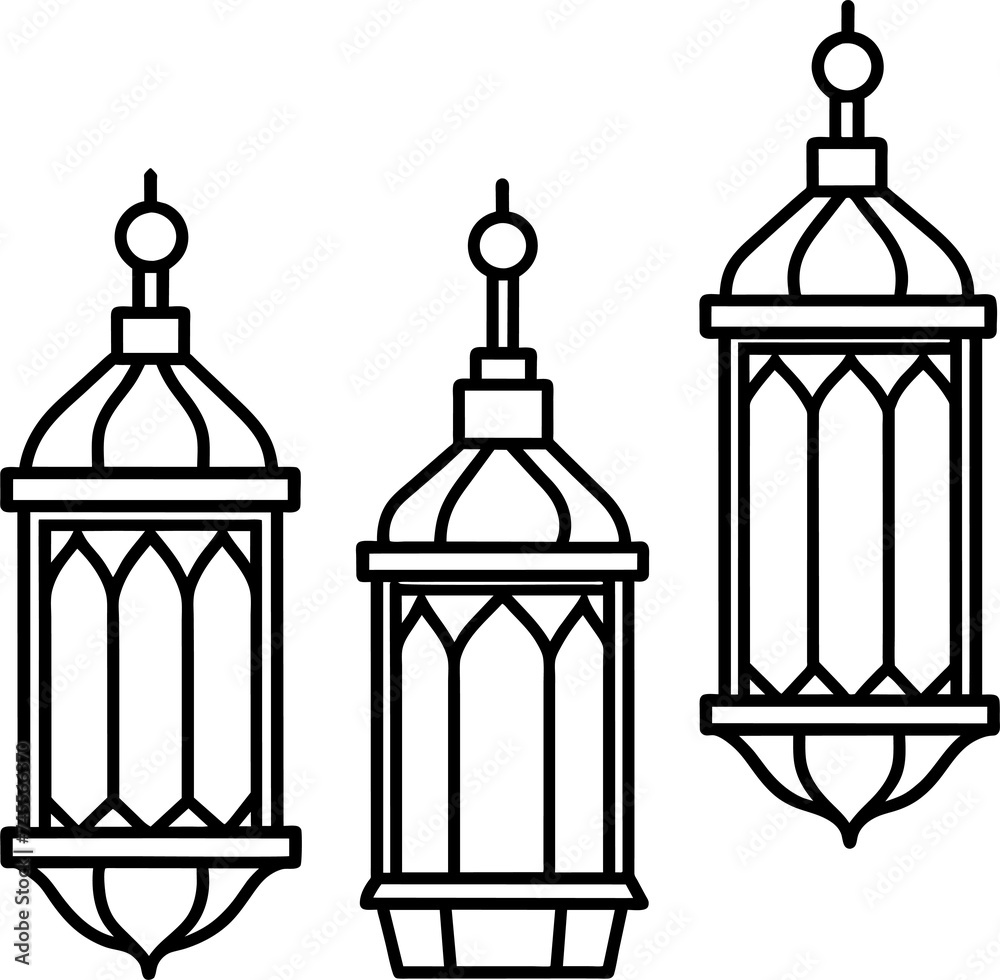 Ramadan lantern png