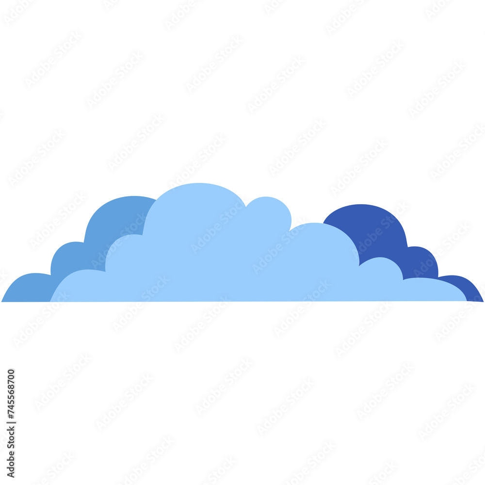 Cloudy Illustration Cloudy Illustration