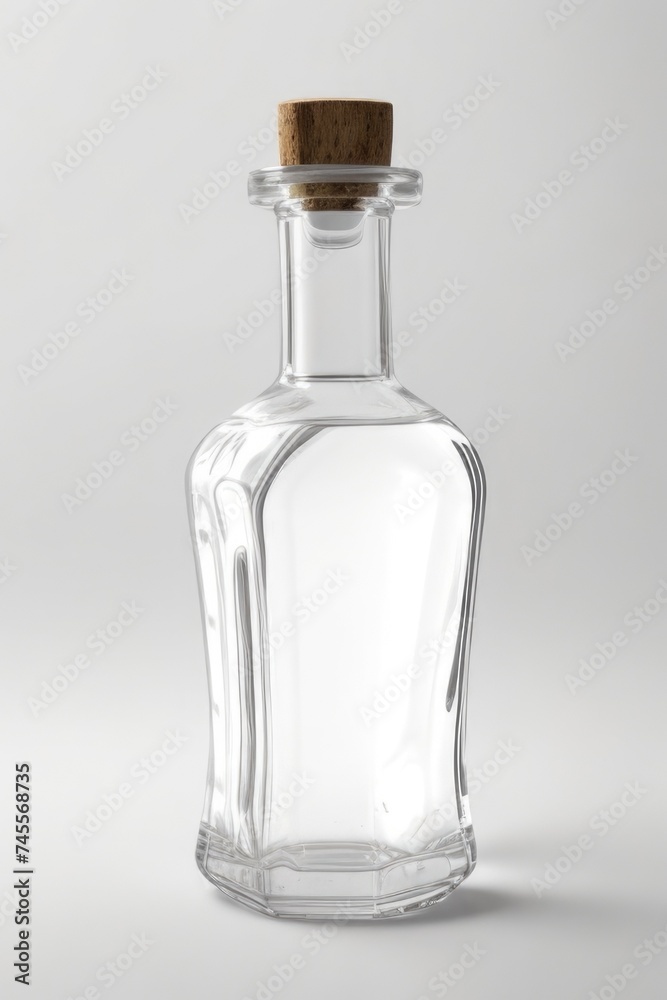 shape of a clear glass empty bottle shape of a clear glass empty bottle