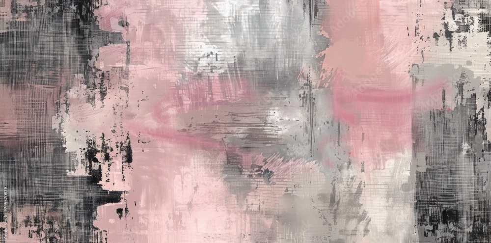 Graceful Tones of Pink and Grey