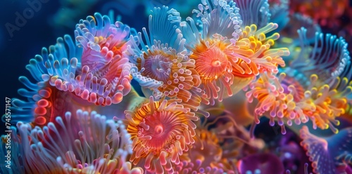 Colorful Corals Up Close © Yana