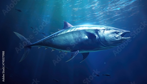 Thunnus is a type of fish lives in the ocean © png sublimation