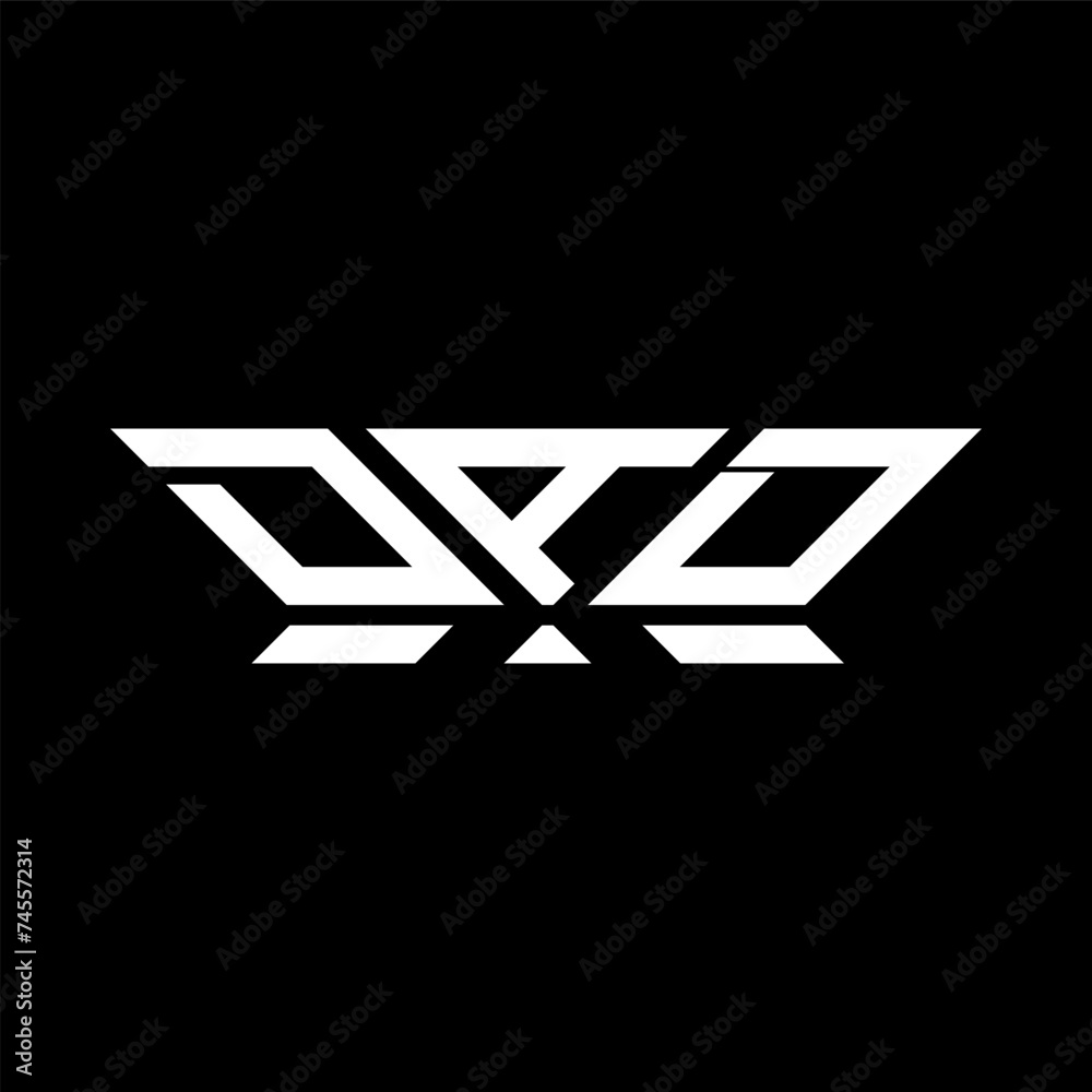 DAD letter logo vector design, DAD simple and modern logo. DAD luxurious alphabet design  