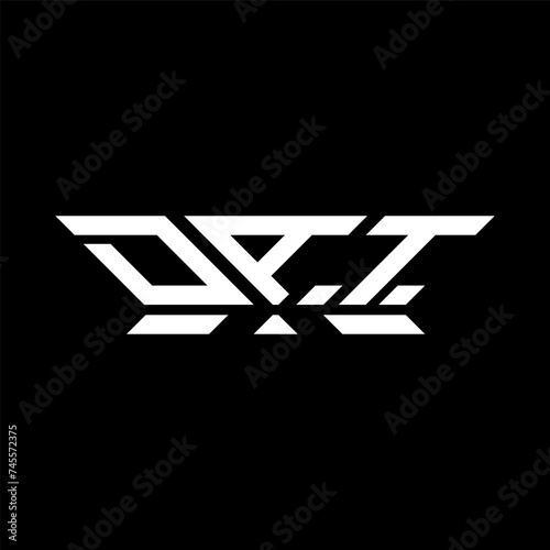 DAT letter logo vector design, DAT simple and modern logo. DAT luxurious alphabet design  