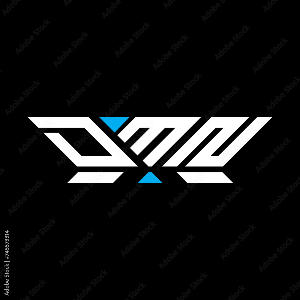 DMN letter logo vector design, DMN simple and modern logo. DMN luxurious alphabet design  
