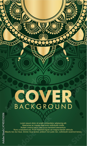 decorative mandala for print, Luxury mandala background with golden arabesque pattern arabic islamic east style.decorative mandala for print, poster, cover, brochure, flyer, banner.