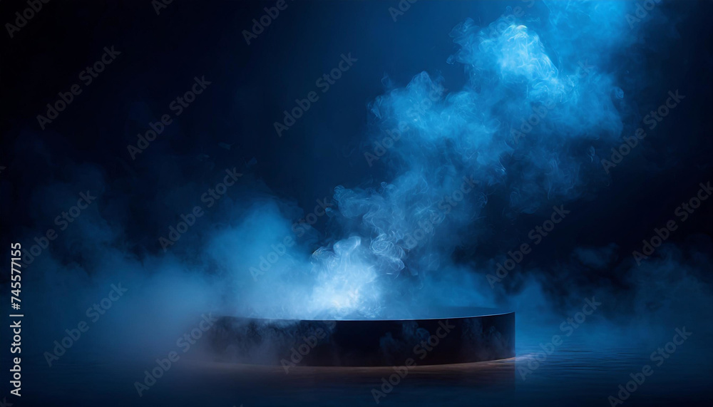 Enigmatic Elegance: Realistic Smoke Design for Product Backdrops