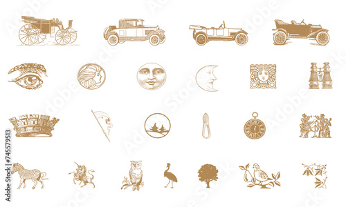 Monocracy icon collection