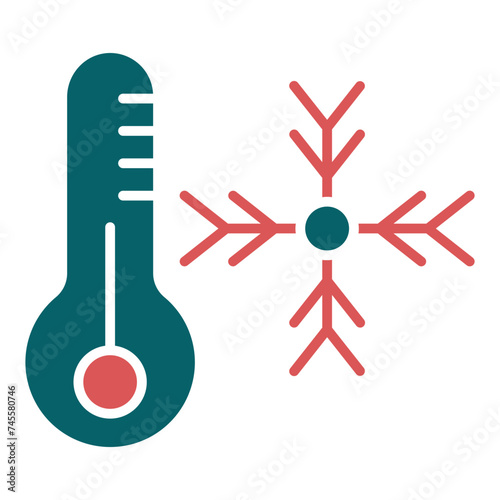 Hypothermia Icon Style