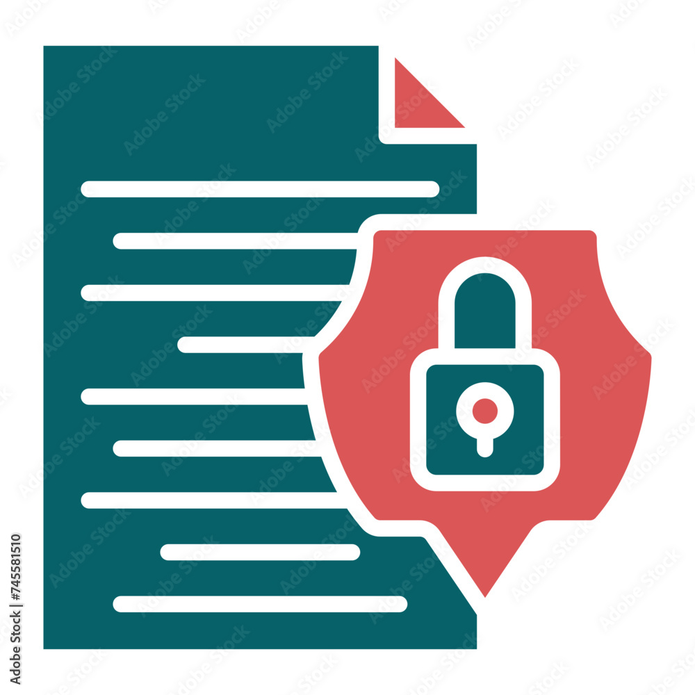 Confidential Information Icon Style Confidential Information Icon Style