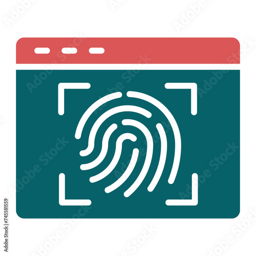Fingerprint Icon Style