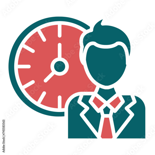 Working Hours Icon Style
