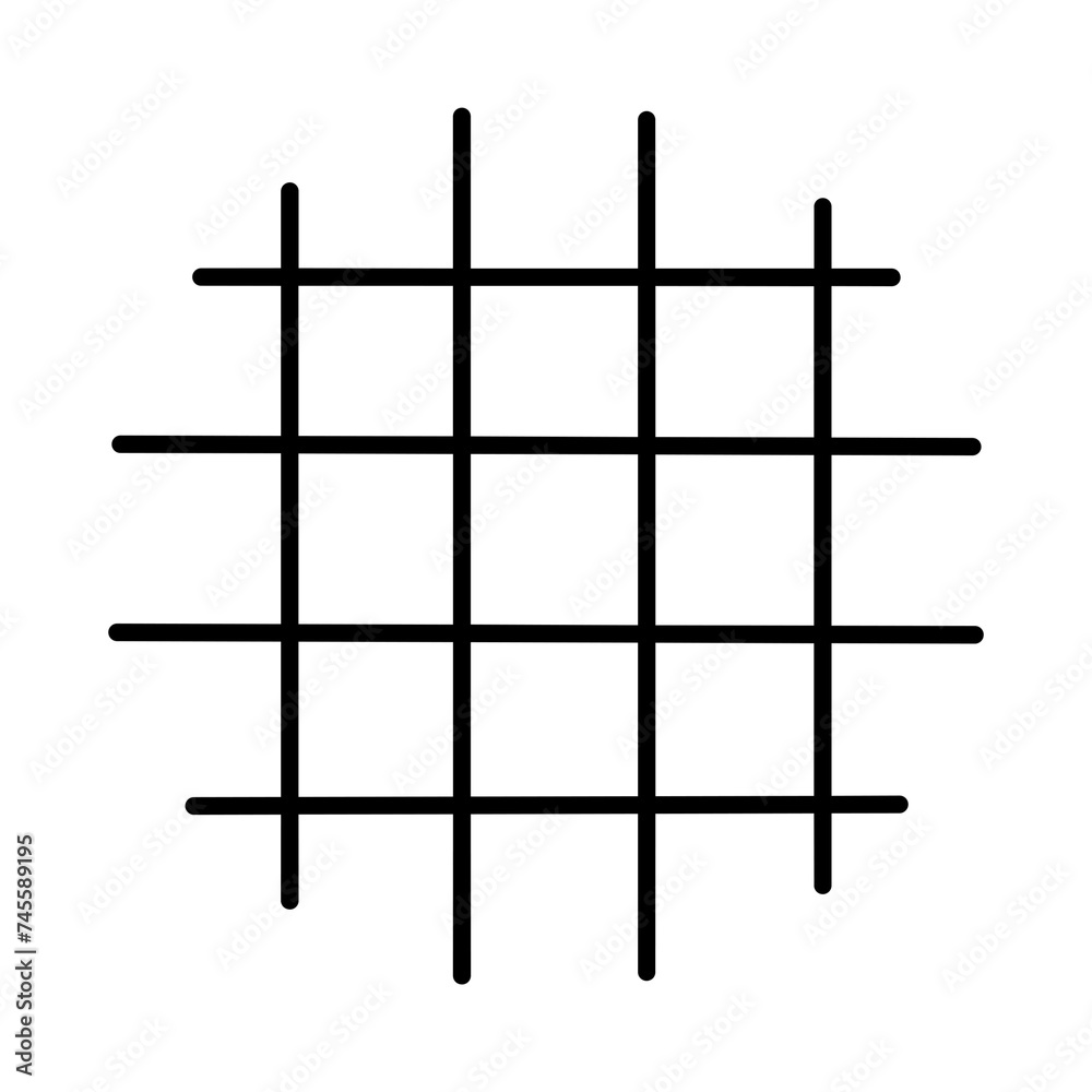 Tic-Tac-Toe (Naughts & Crosses, X's & O's) game grid Tic-Tac-Toe (Naughts & Crosses, X's & O's) game grid